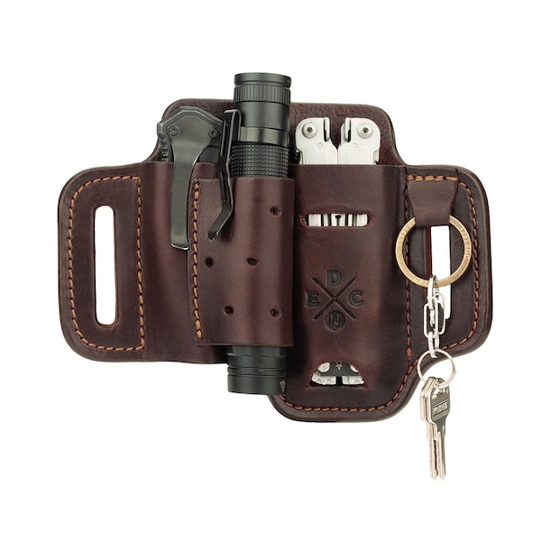Tool Organizer for L/XL Multitool, Flashlight with Large Flex & Easy-Slide Belt Attachment